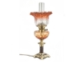 Orange Flower Table Lamp