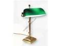 Green Brass Ayaklı Desk Lamp