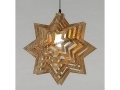 Star Wood Pendant