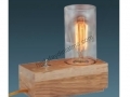 Rectangular Wooden Decorative Table Lamp