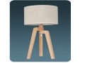 Decorative Legged Tripod Table Lamp