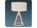Oval Leg Tripod Table Lamp