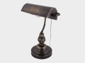 Bronze Color Embroidered Table Lamp