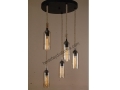 Circular Ruled Chandelier with Bottle 5