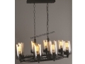 Pavasy 8 Rope Chandelier