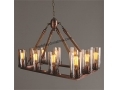 Copper Chandelier with 10 Band