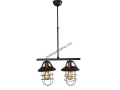 2 Row Rowed Chandelier