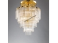 Yellow Plated Classic Chandelier