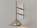 Stack Upside Down Sconce