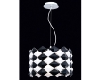 Fonti Black and White Little Chandelier