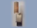 Wicker Cylindrical Lamp