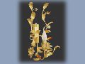Golden Wrought Iron Sconces