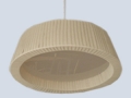 Domed Striped Lampshade
