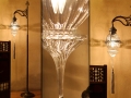 Ottoman Glass Floor Lamp