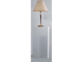 Brown Patterned Lampshade Short Table Lambasıı