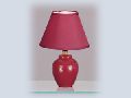 Dark Red Table Lamp