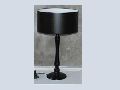 Black Wood Table Lamp