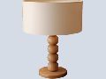 Natural Color Wooden Table Lamp