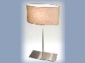 Straw Oval Table Lamp