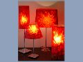 Fire Table Lamp
