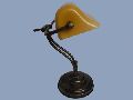 Yellow Banker Desk Lamp