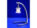 Monolas Single Satin Nickel Table Lamp