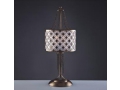 Criss Bronze Cream Chain Desk Lamp