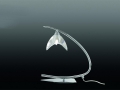 Pseecli Single Chrome Table Lamp