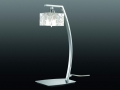 Nezz Chrome Single Modern Table Lamp
