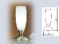 Slim Nickel Table Lamp