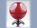 Bowling Red Table Lamp