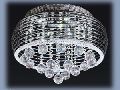 Helix Power Led Crystal Ceiling Fixture