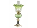 Green Flower Table Lamp