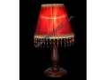 Red Beady Desk Lamp