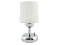 White Battery-Operated Table Lamp