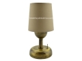 Beige Battery-Operated Table Lamp