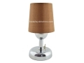 Brown Battery-Operated Table Lamp