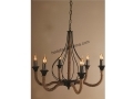 6-Rope Cable Rope Chandelier