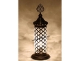 Striped Ottoman Table Lamp