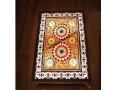 Square Mosaic Embroidered Wall Lamp