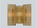 Butterfly Perforated Sconce