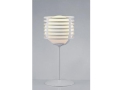  Single White Cage Modern Table Lamp