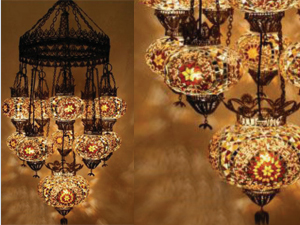 Authentic Mosaic Lamps