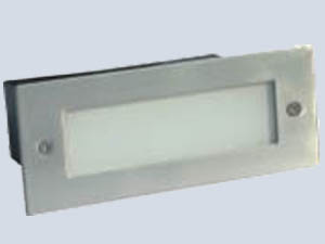 12 LED\'LI  Dikdörtgen Çelik Armatür