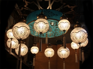 12\'li Ottoman Ball Pendant