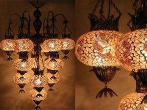 Authentic Mosaic Lamps