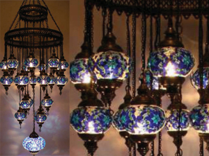 Authentic Mosaic Lamps