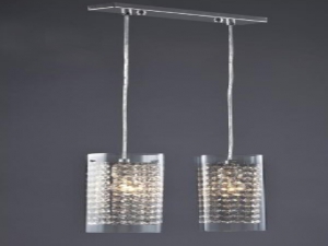 2\'li Kristal Boru Tavan Aydınlatması