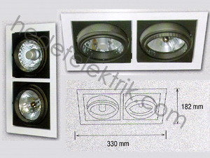 2'li Siva Alti Metal Halide