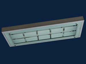 2x14w T5 Camli Floresan Armatür